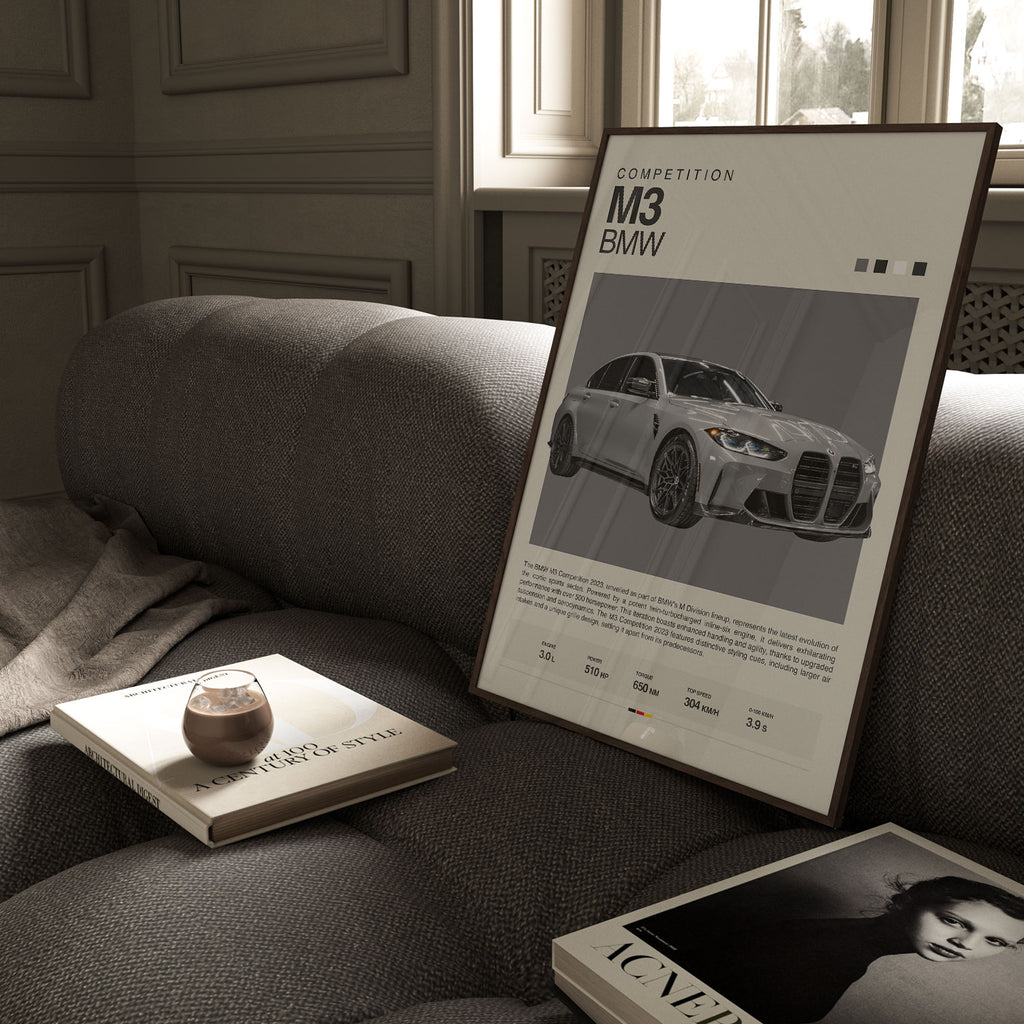BMW M3 G80 Poster