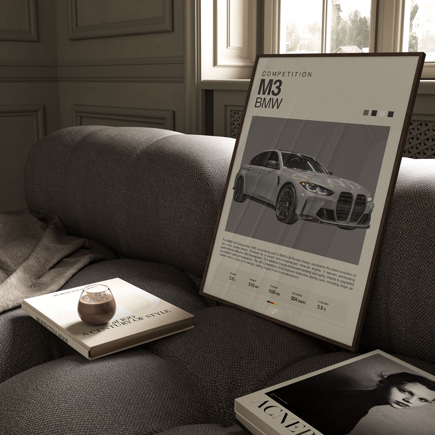 BMW M3 G80 Poster