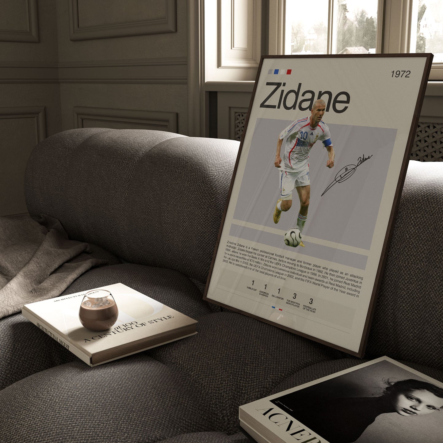 Zinedine Zidane Poster