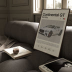 Bentley Continental GT Poster