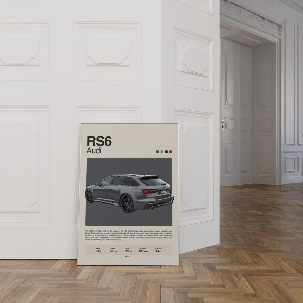 Audi RS6 Poster