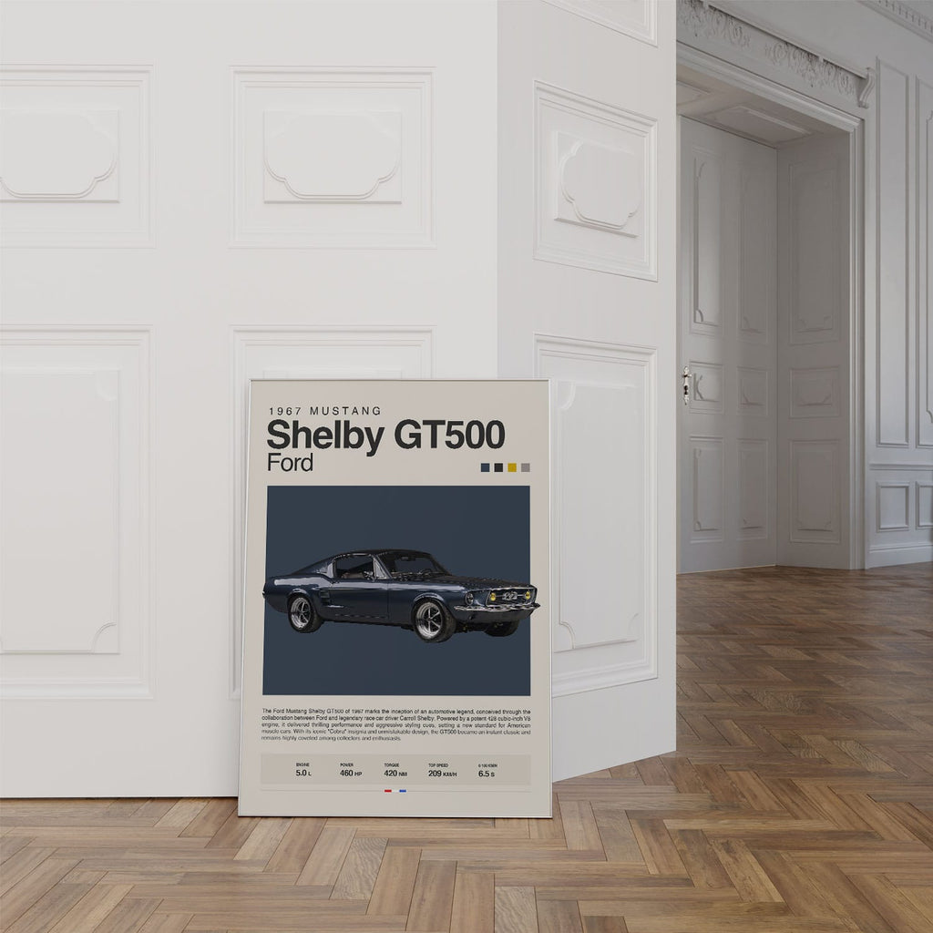 1967 Ford Mustang Shelby GT500 Poster