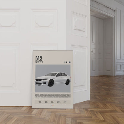 BMW M5 Poster