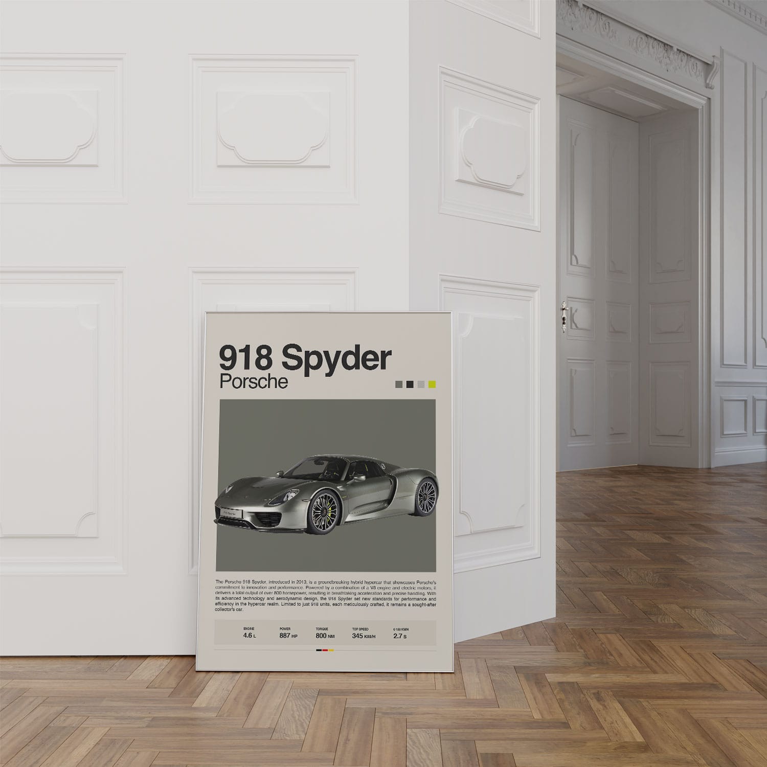 Porsche 918 Spyder Poster