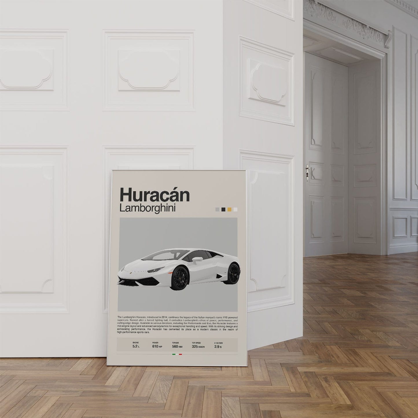 Lamborghini Huracán Poster