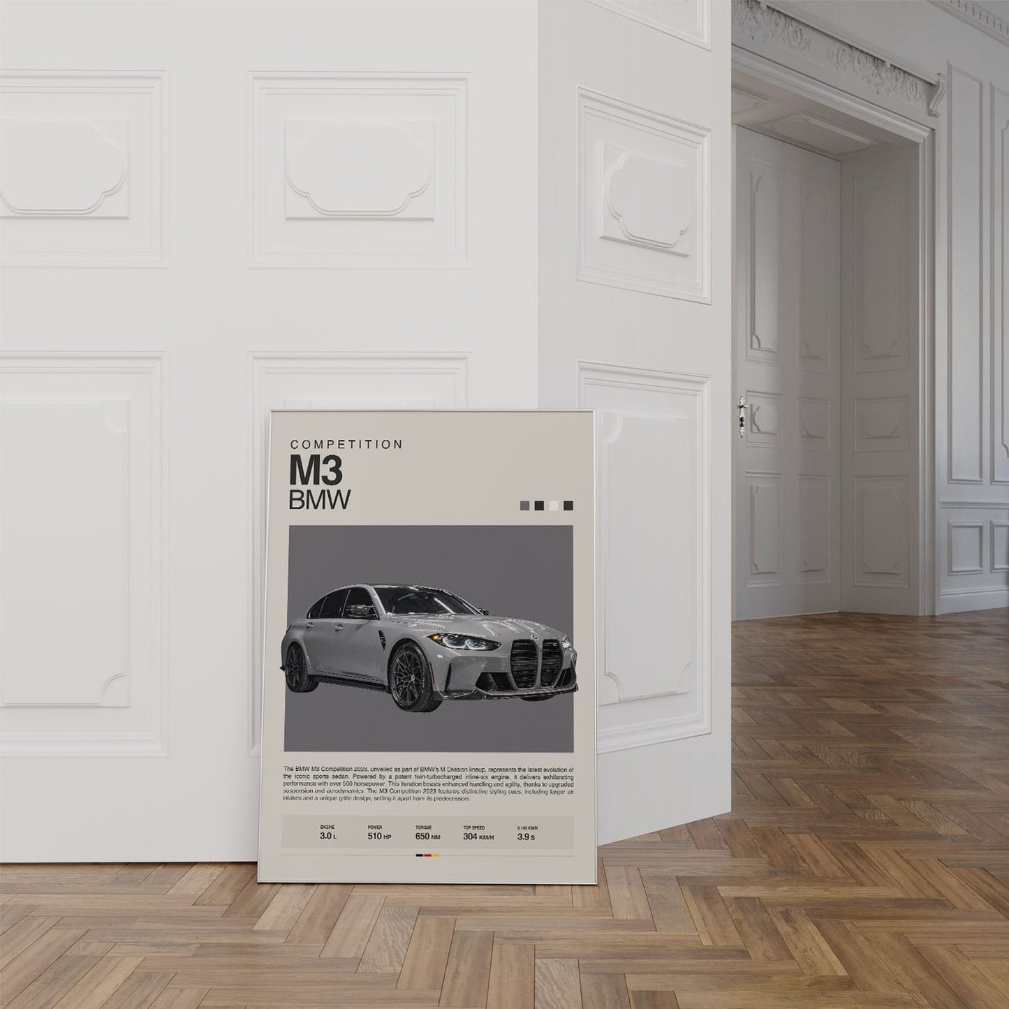 BMW M3 G80 Poster