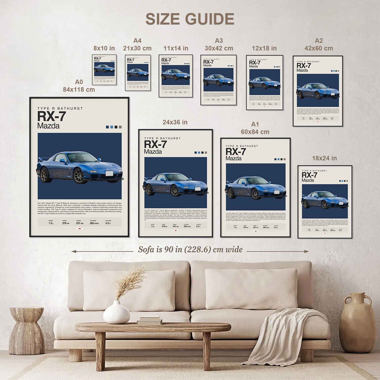Mazda R-X7 Poster