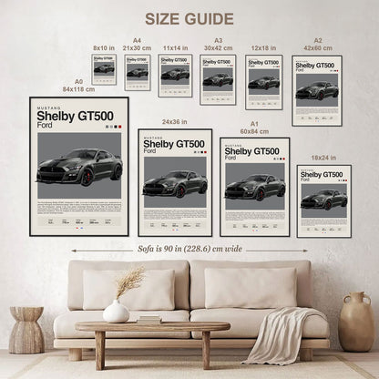 Ford Mustang Shelby GT500 Poster