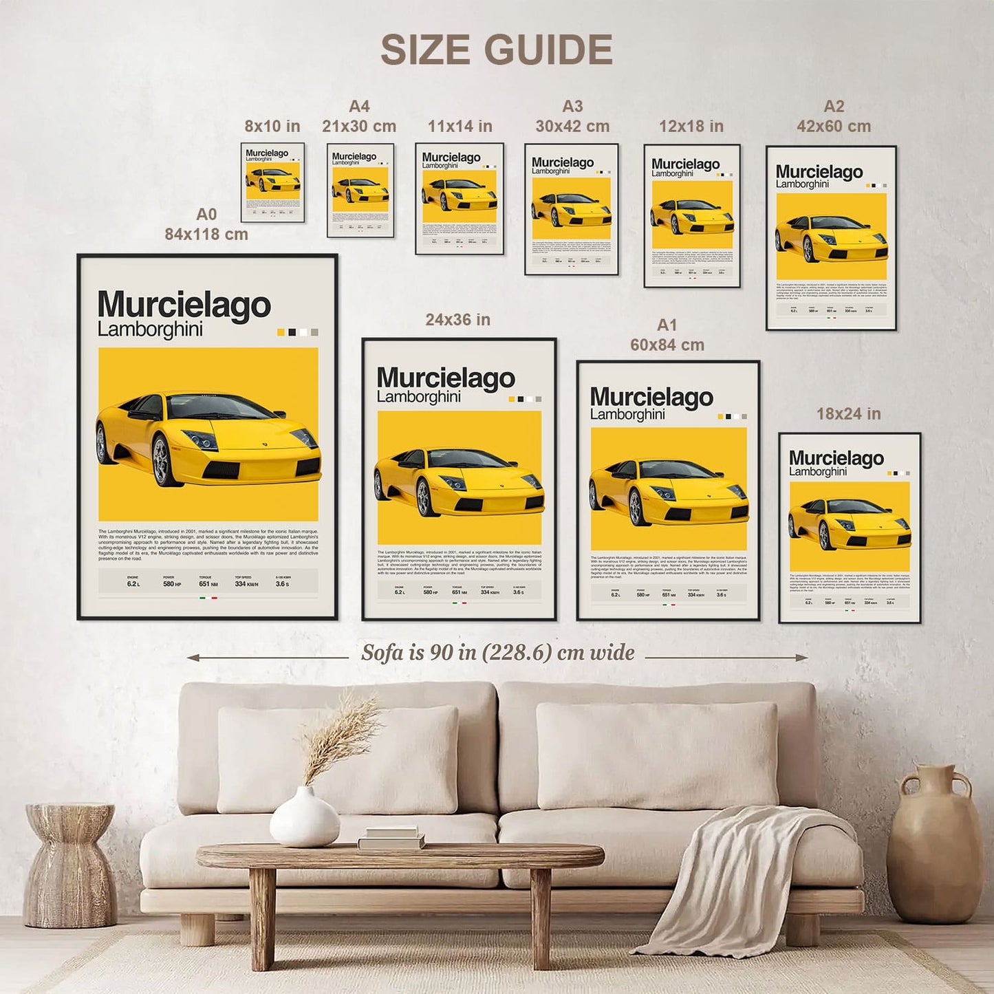 Lamborghini Murcielago Poster