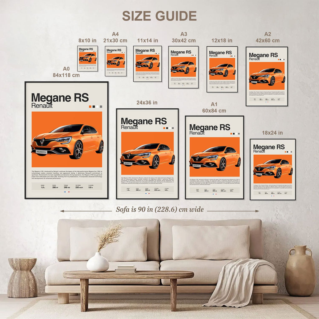 Megane RS Poster