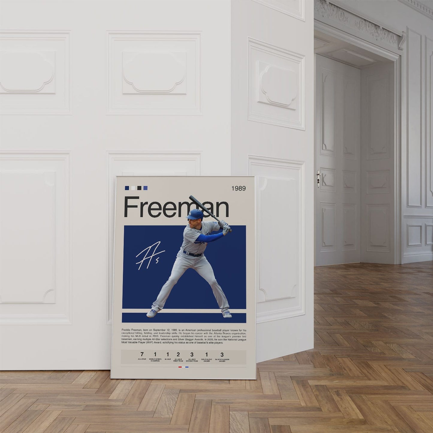 Freddie Freeman Poster Postersport