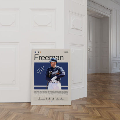 Freddie Freeman Poster Postersport