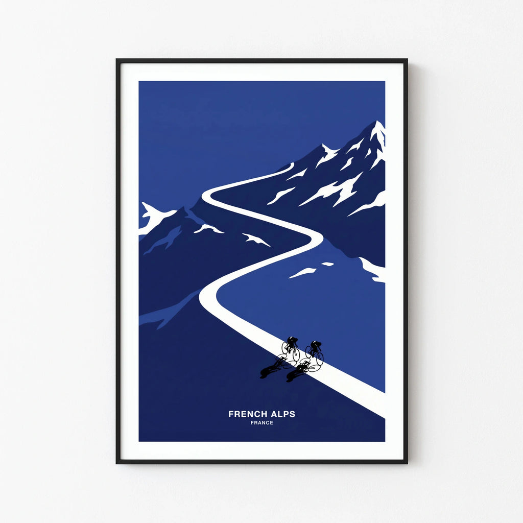Affiche French Alps