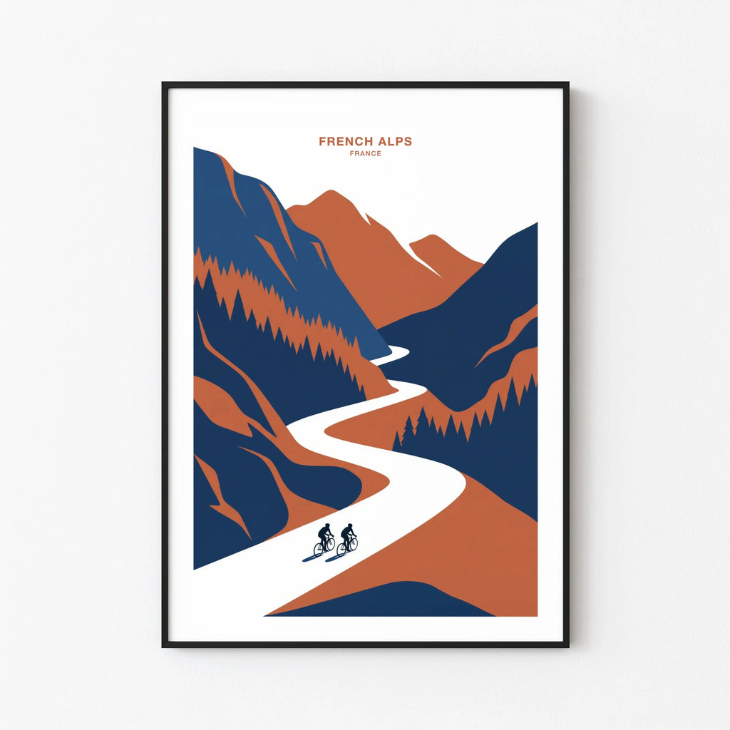 Affiche French Alps 2