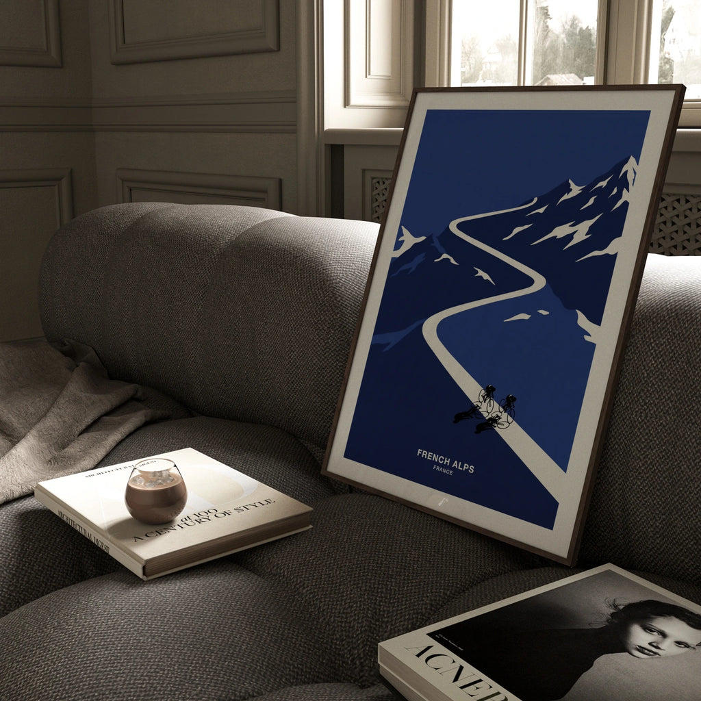 Affiche French Alps
