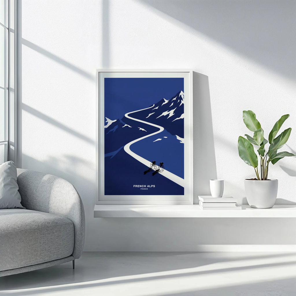 Affiche French Alps