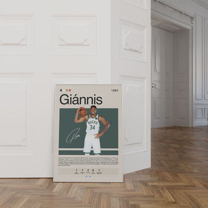 Giánnis Antetokoúnmpo Poster Postersport