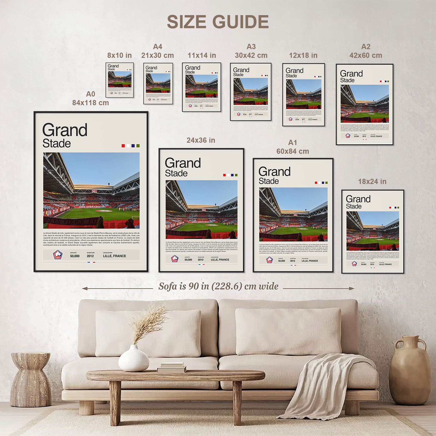 Grand Stade Poster Postersport