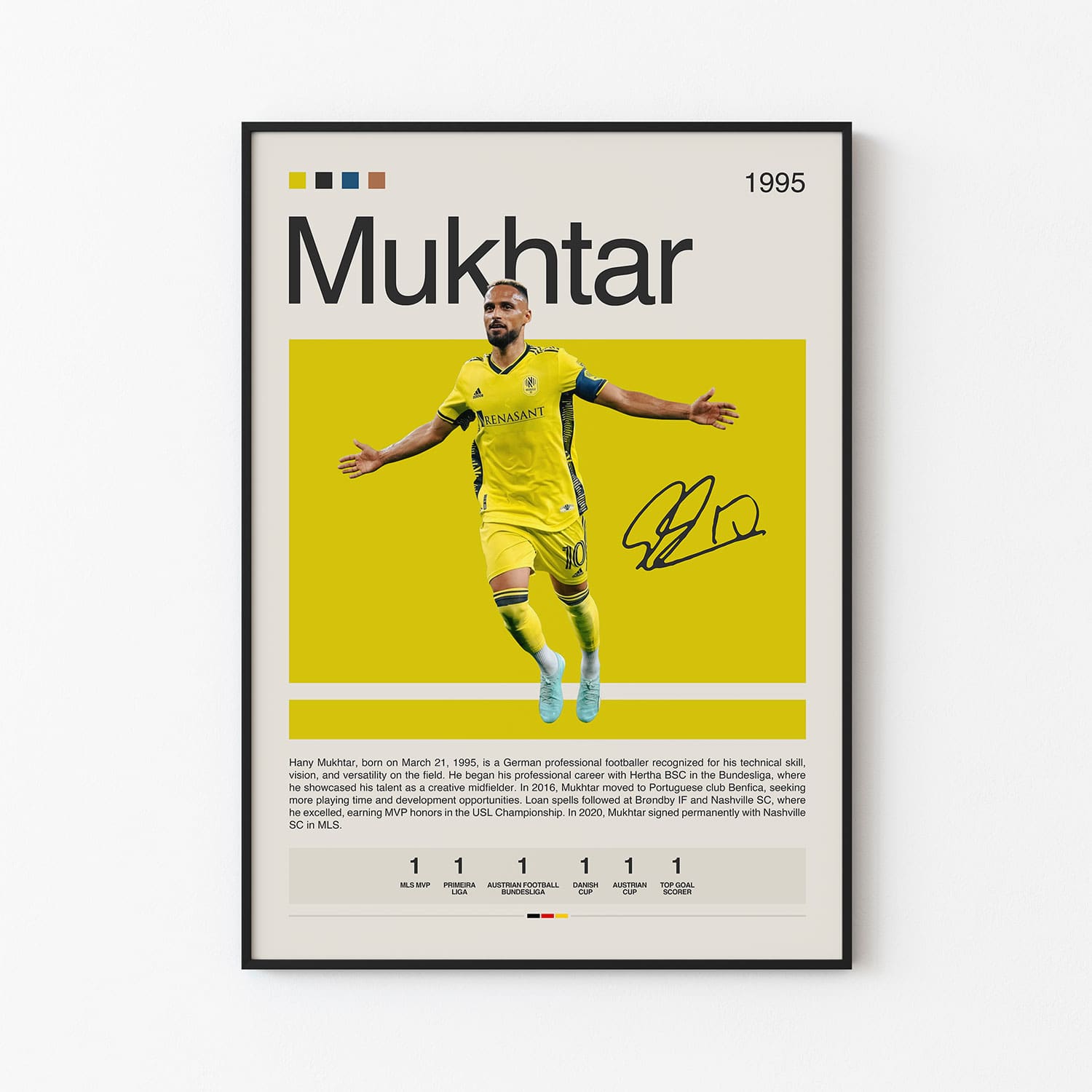 Hany Mukhtar Poster Postersport