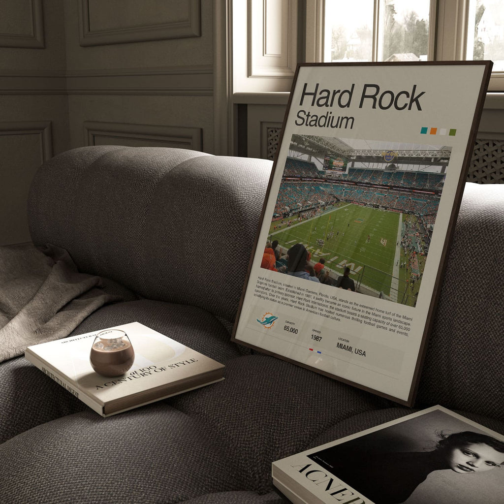 Hardrock Stadium Poster Postersport