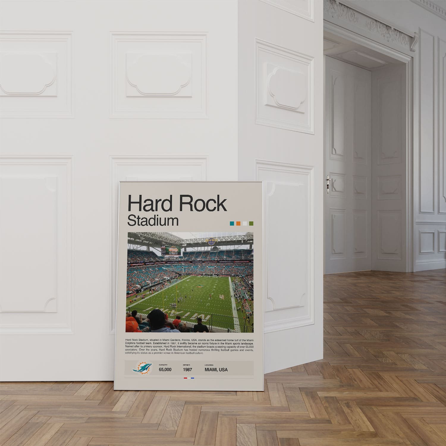 Hardrock Stadium Poster Postersport