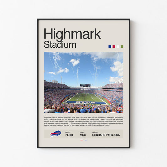 Highmark Stadium Poster Postersport