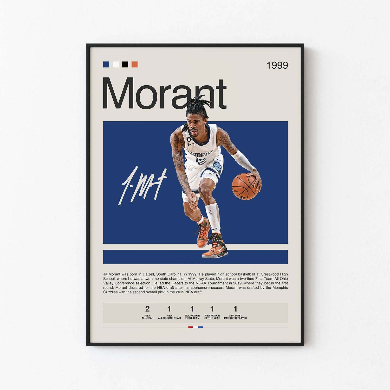 Ja Morant Poster Postersport