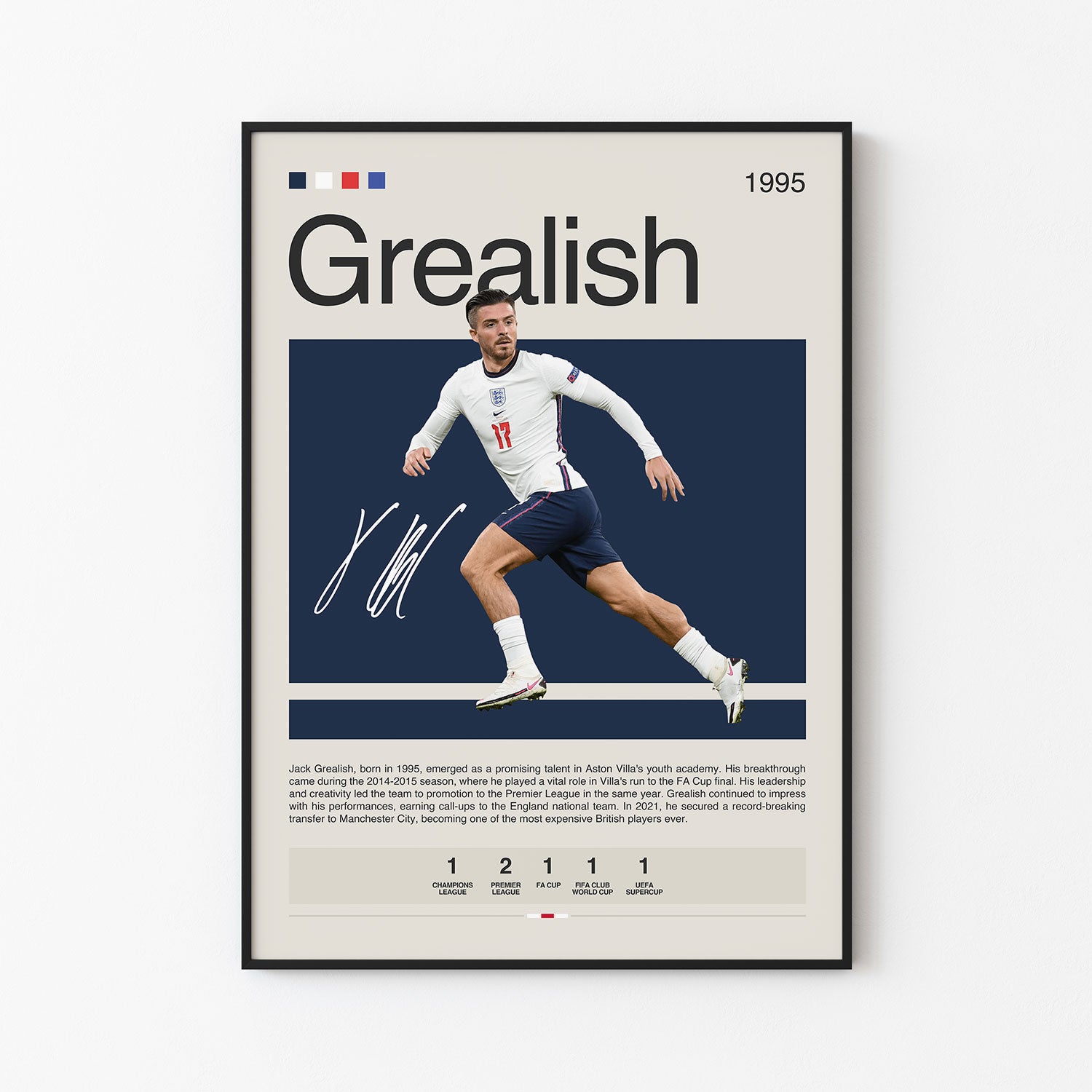 Jack Grealish Poster Postersport