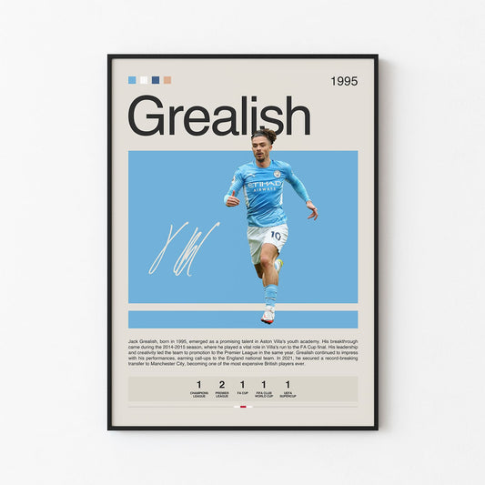 Jack Grealish Poster Postersport