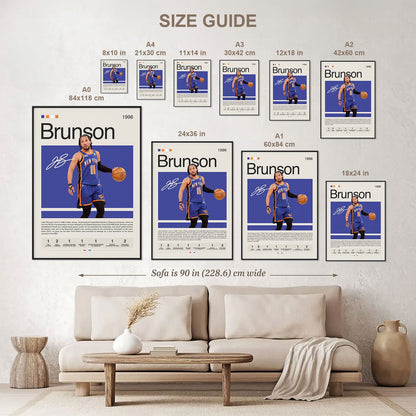 Jalen Brunson Poster Postersport