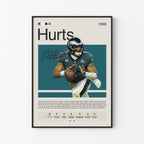 Jalen Hurts Poster Postersport