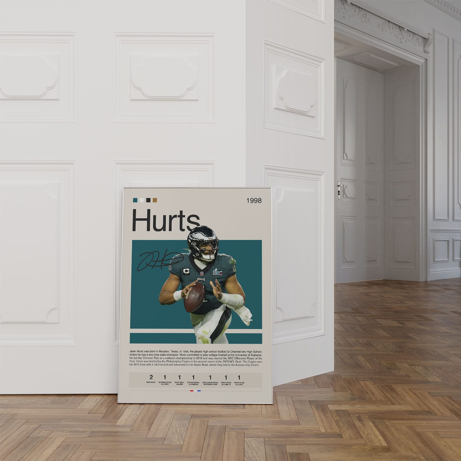 Jalen Hurts Poster Postersport