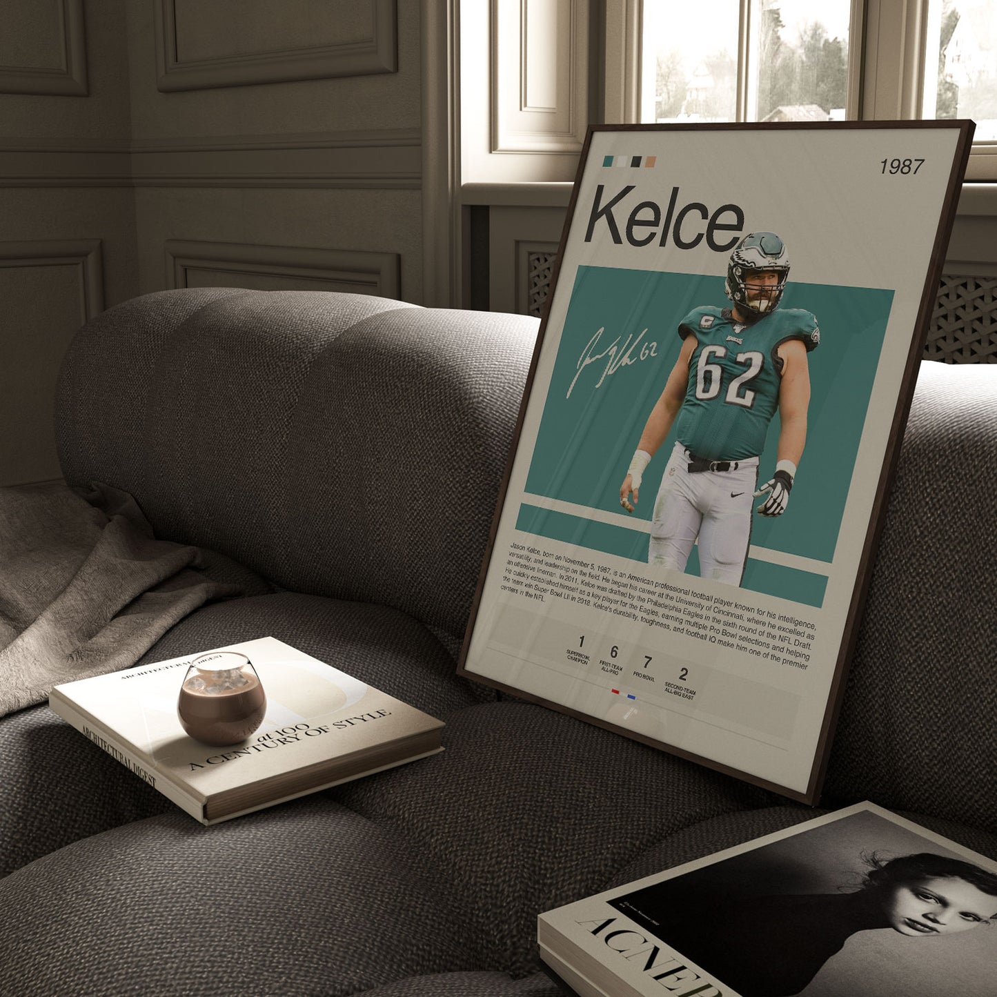 Jason Kelce Poster Postersport