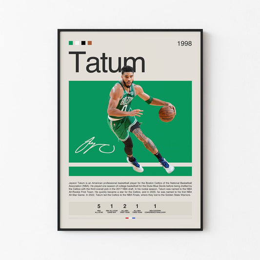 Jayson Tatum Poster Postersport