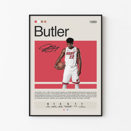 Jimmy Butler Poster Postersport