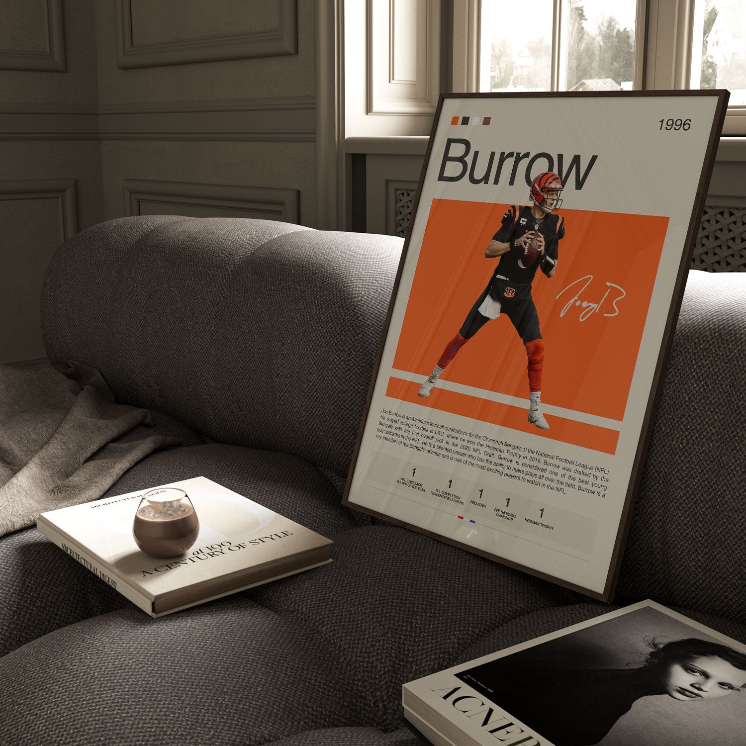 Joe Burrow Poster Postersport