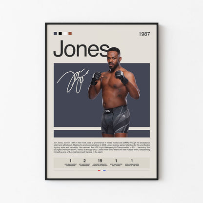 Jon Jones Poster Postersport