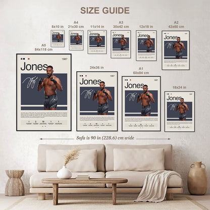 Jon Jones Poster Postersport