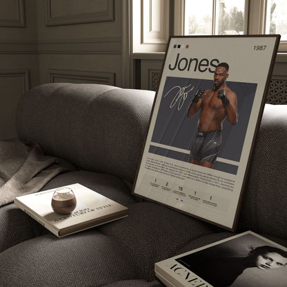 Jon Jones Poster Postersport