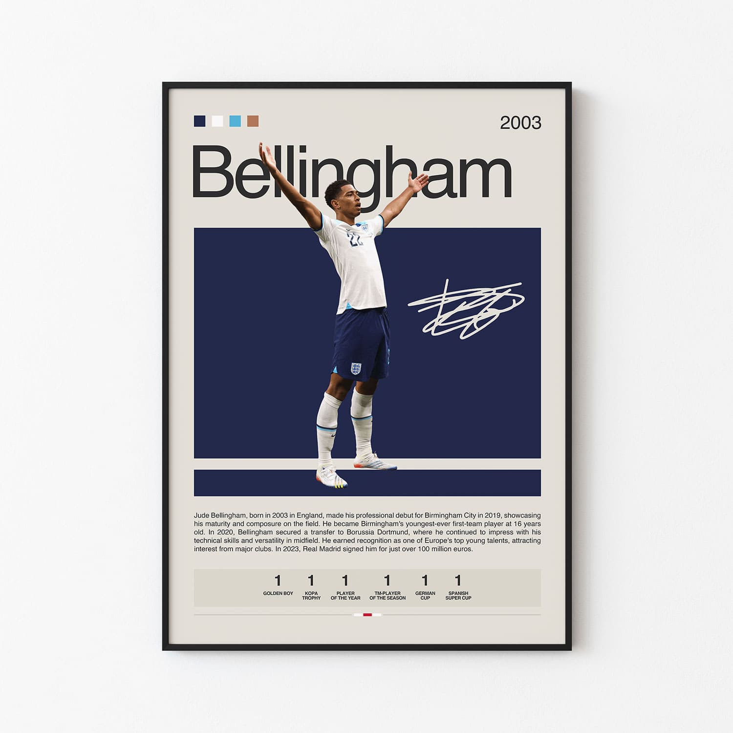 Jude Bellingham Poster Postersport