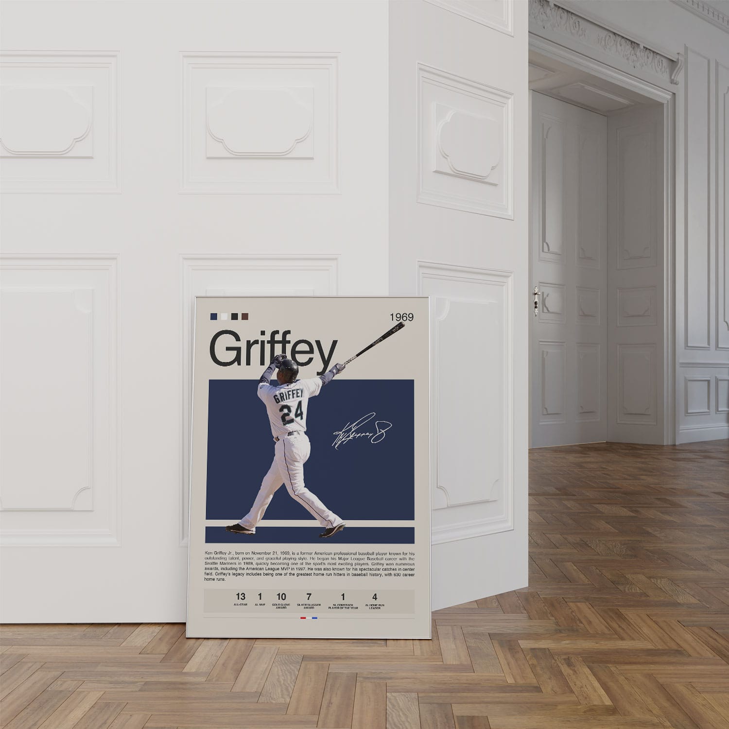 Ken Griffey Poster Postersport