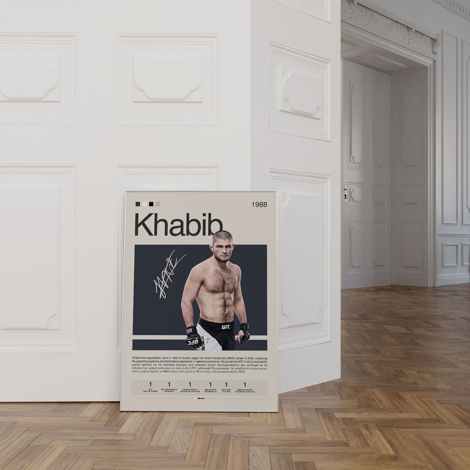 Khabib Nurmagomedov Poster Postersport