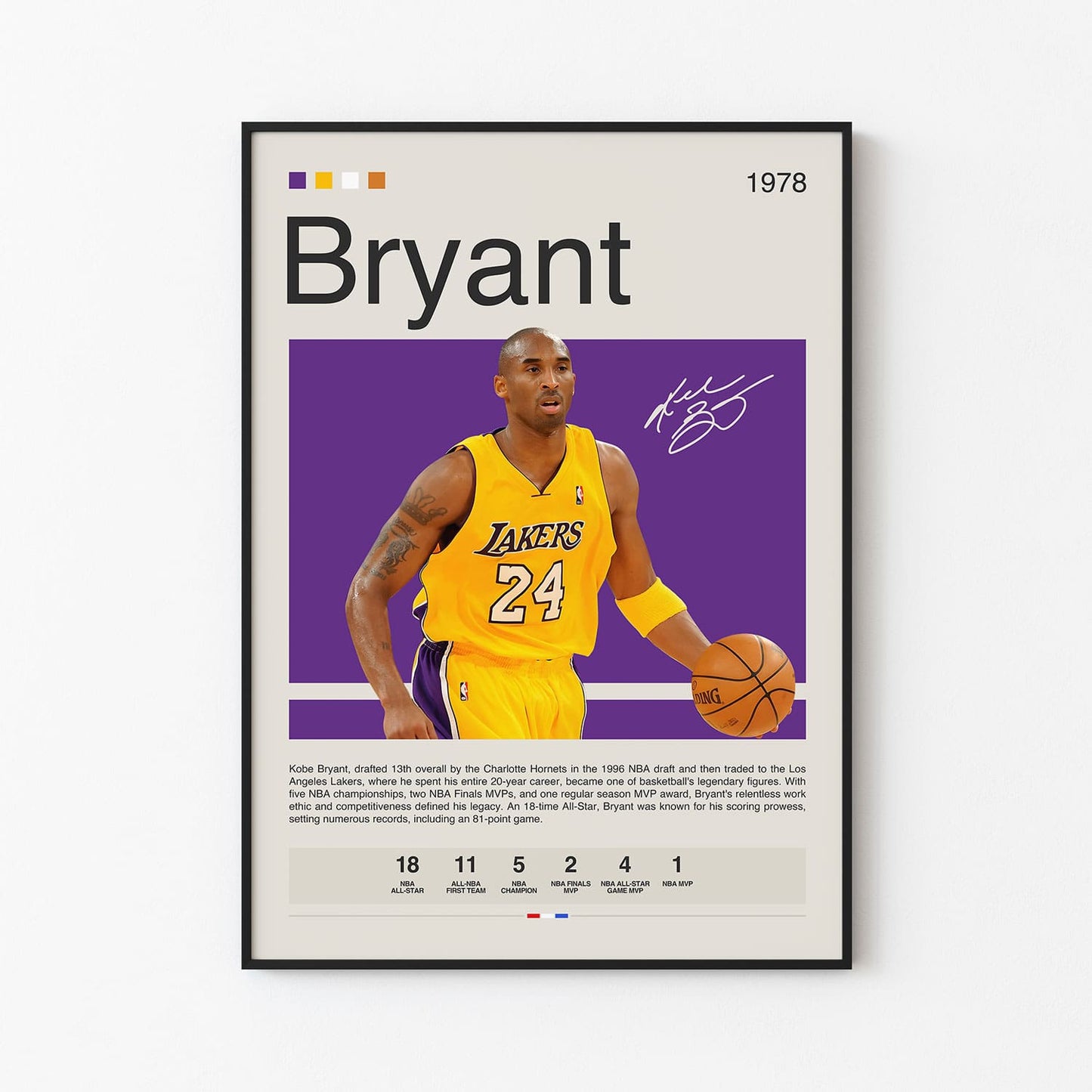 Kobe Bryant Poster Postersport