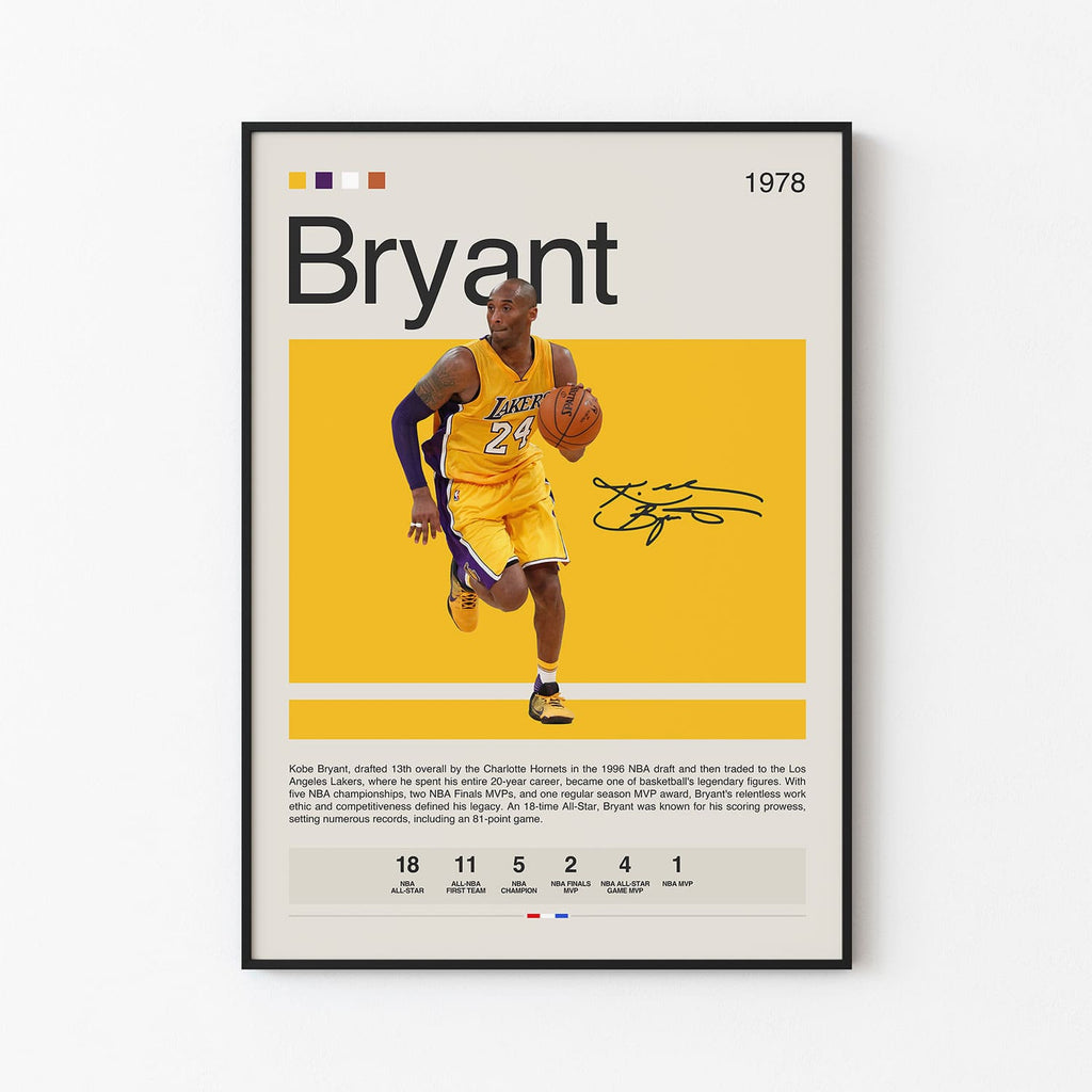 Kobe Bryant Poster Postersport