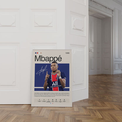 Kylian Mbappé Poster Postersport