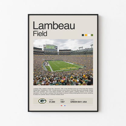 Lambeau Field Poster Postersport