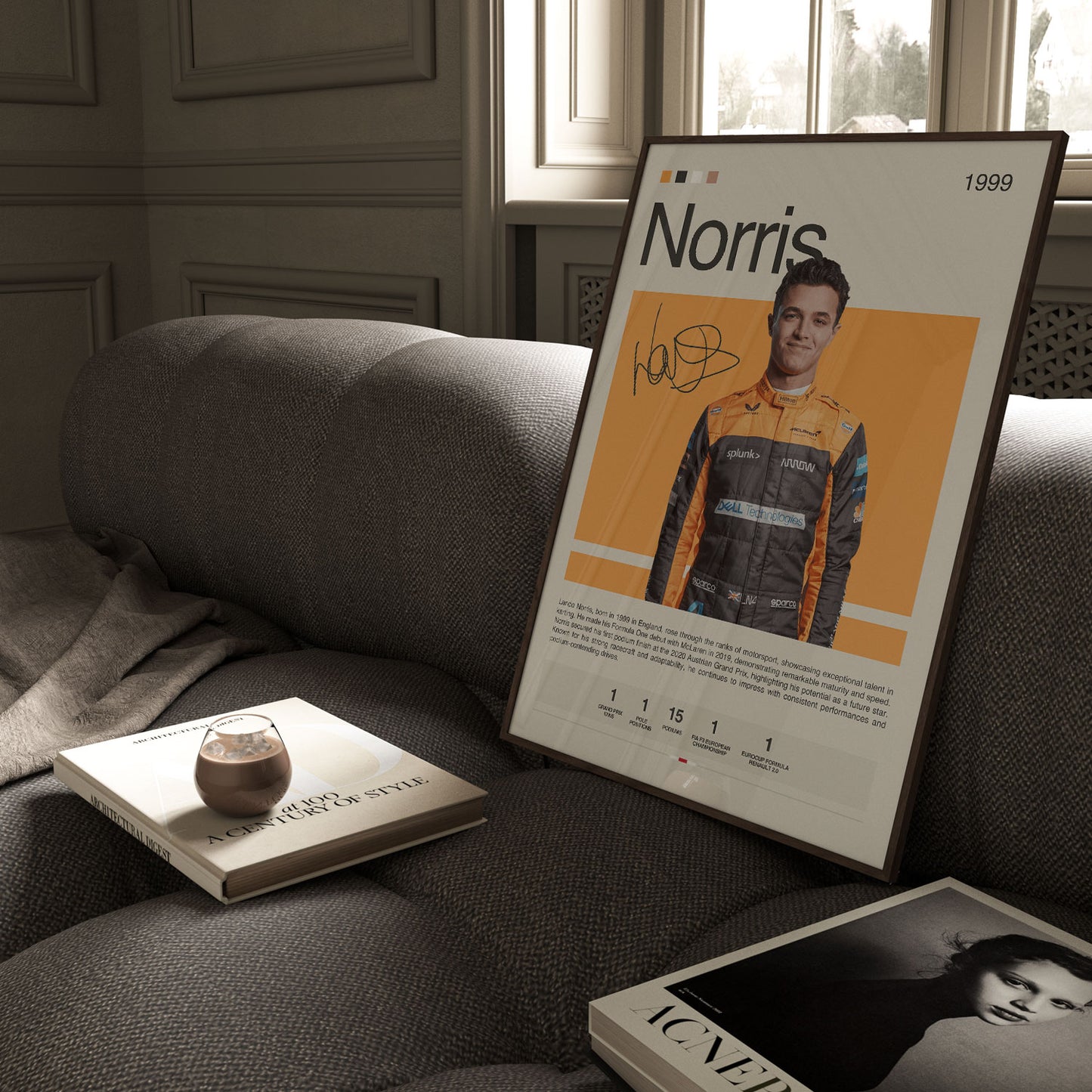 Lando Norris Poster Postersport