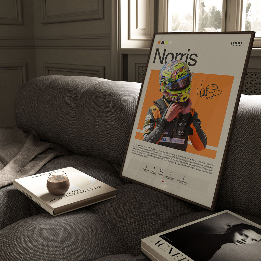 Lando Norris Poster Postersport