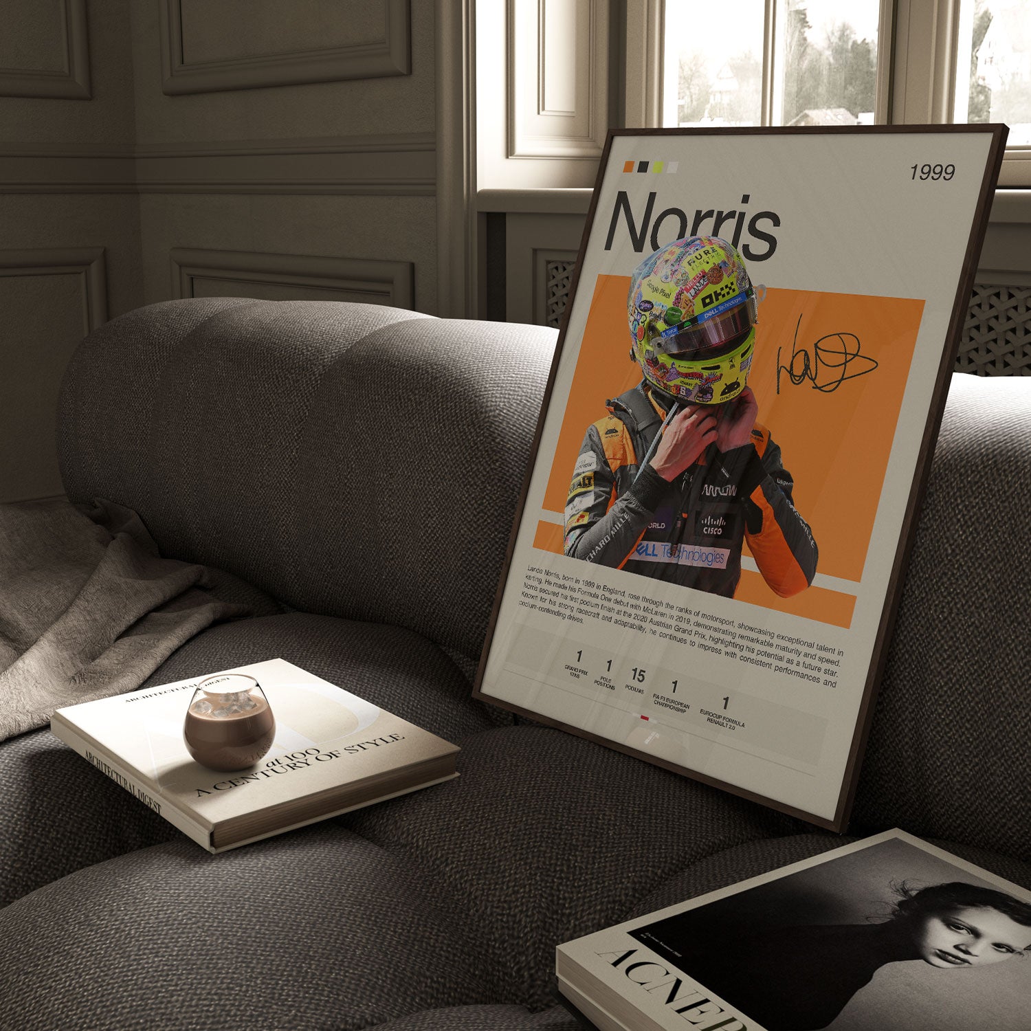 Lando Norris Poster Postersport