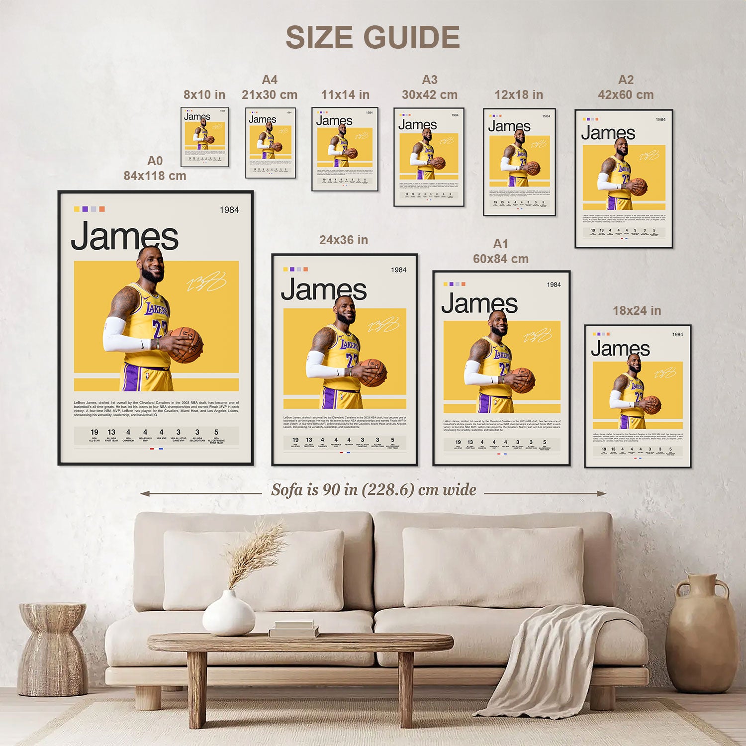 Lebron James Poster Postersport